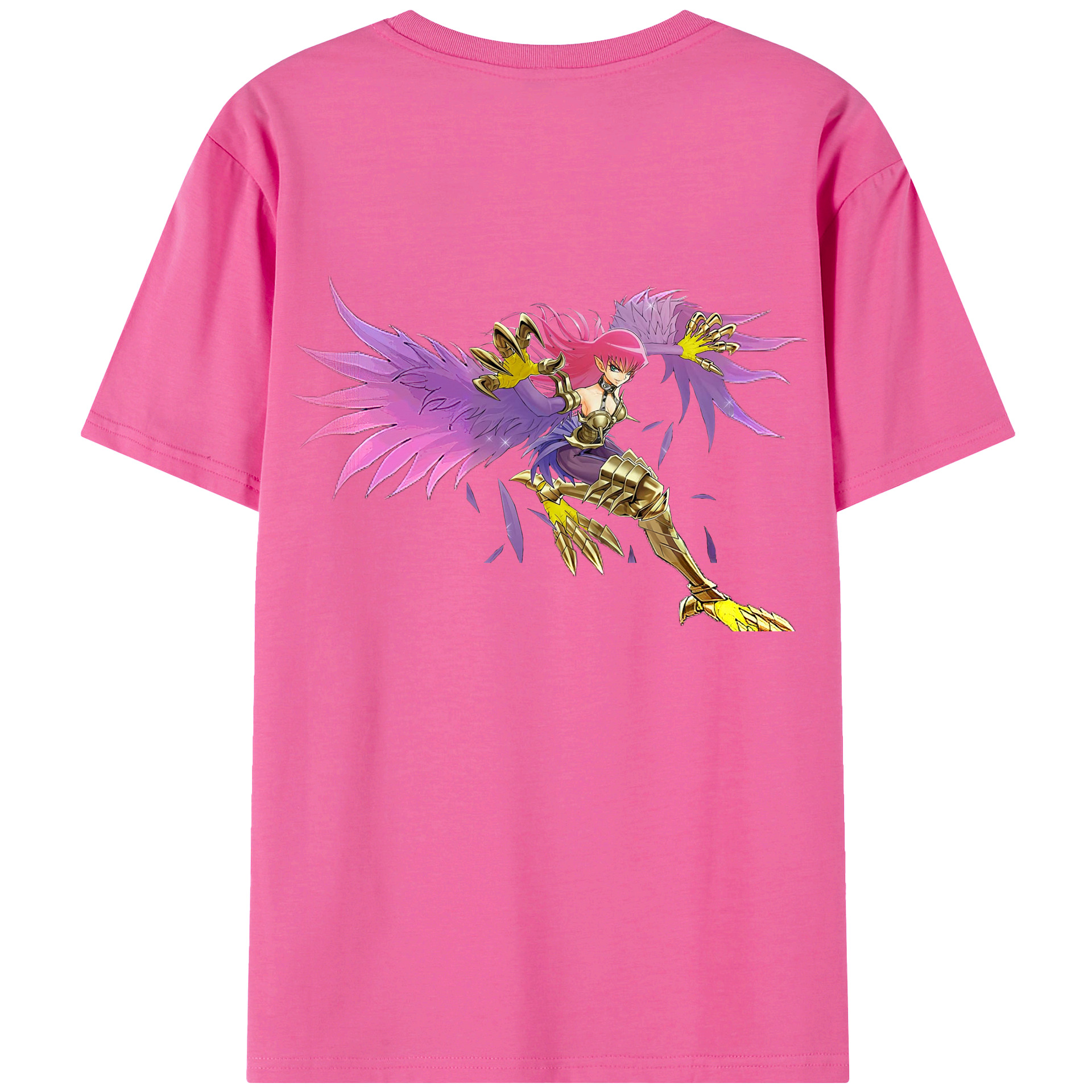 （画像用） 遊☆戯☆王 Yu-Gi-Oh! レディース半袖Tシャツ(バックプリント)